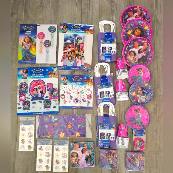 DISNEY Encanto Girl Birthday Bundle NWT